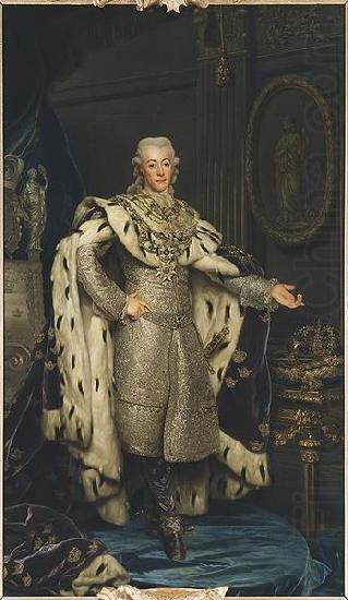 Alexandre Roslin Gustav III china oil painting image